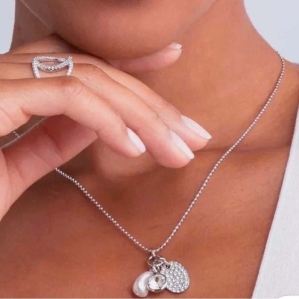 Touchstone Crystal Like A Charm Necklace - Picture 2 of 2
